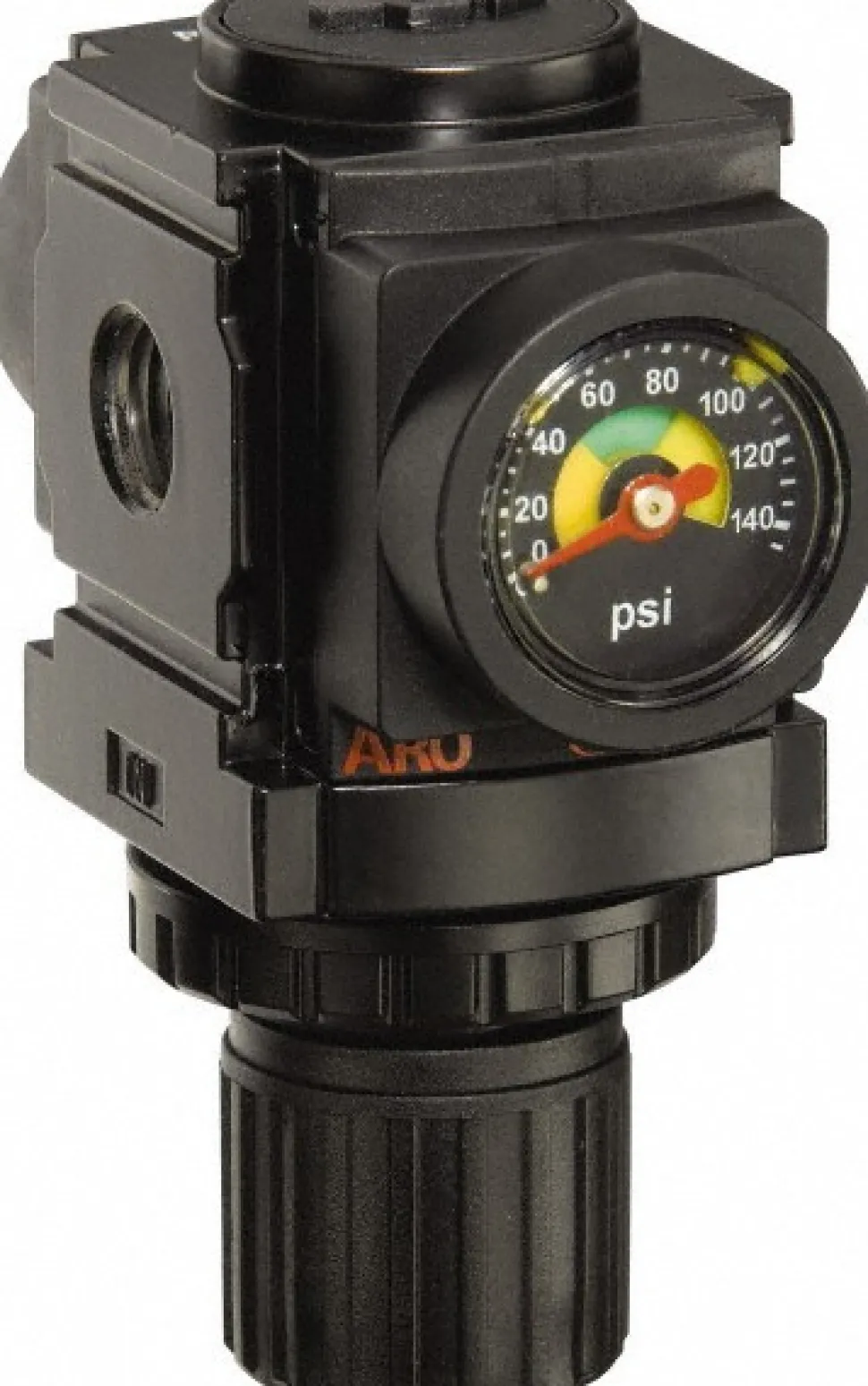 Compressed Air Regulator: 1/4" NPT, 250 Max psi, Miniature