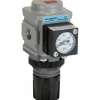 Compressed Air Regulator: 1/4" NPT, 300 Max psi, Miniature