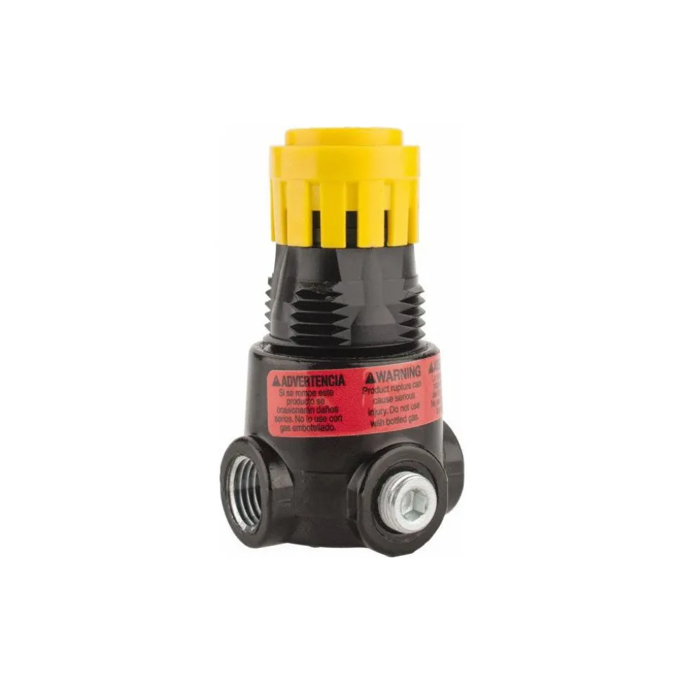 Compressed Air Regulator: 1/4" NPT, 300 Max psi, Miniature