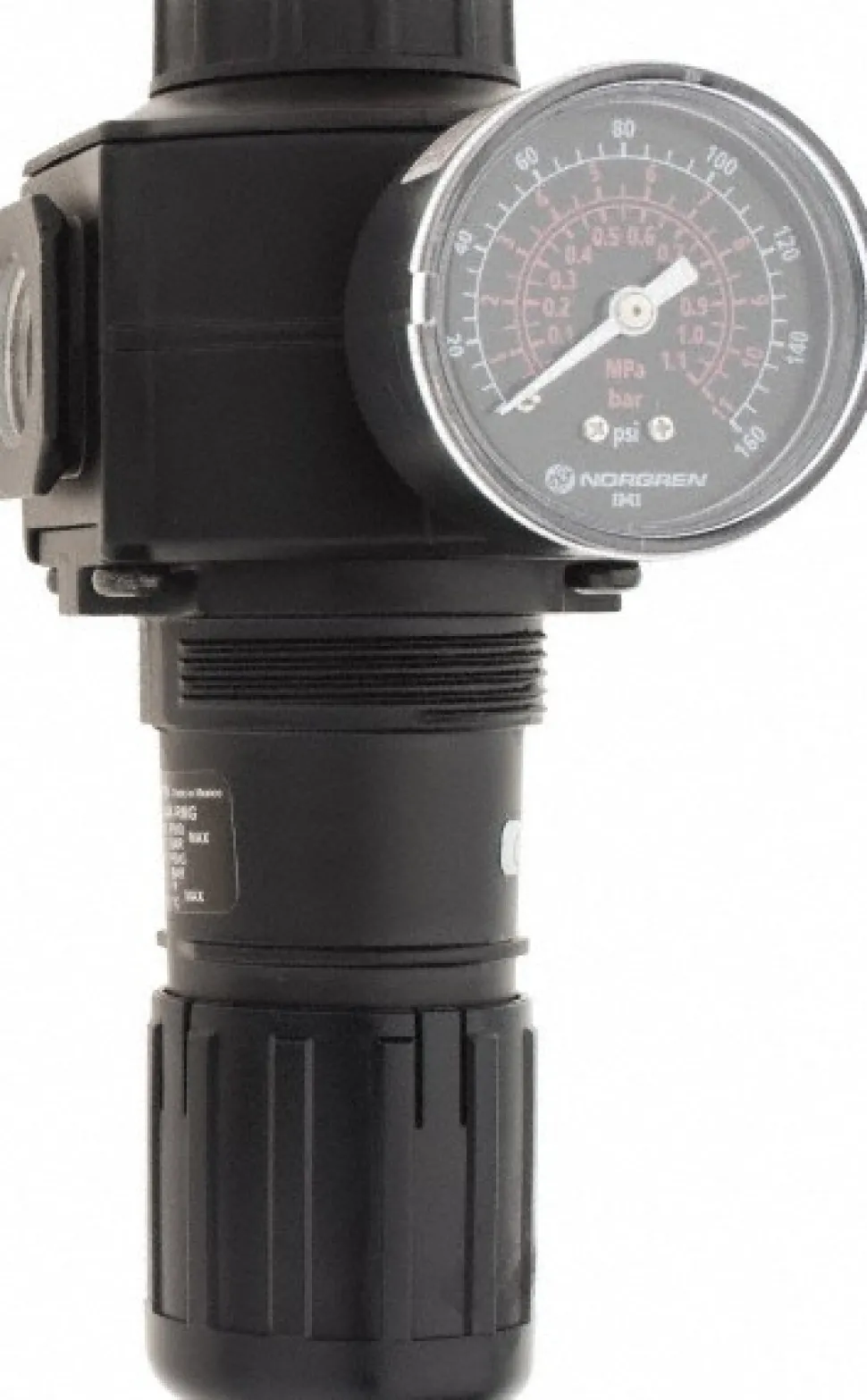 Compressed Air Regulator: 1/2" NPT, 300 Max psi, Standard