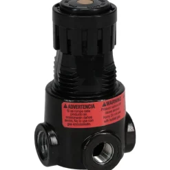 Compressed Air Regulator: 1/4" NPT, 300 Max psi, Miniature