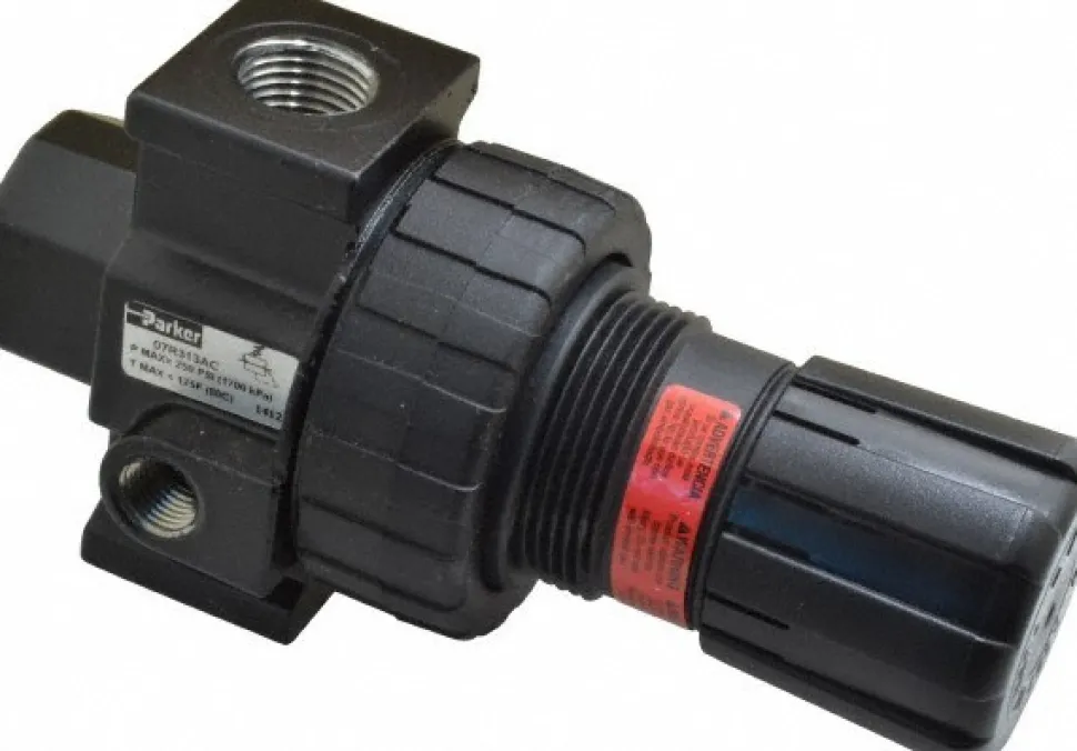 Compressed Air Regulator: 1/2" NPT, 250 Max psi, Standard