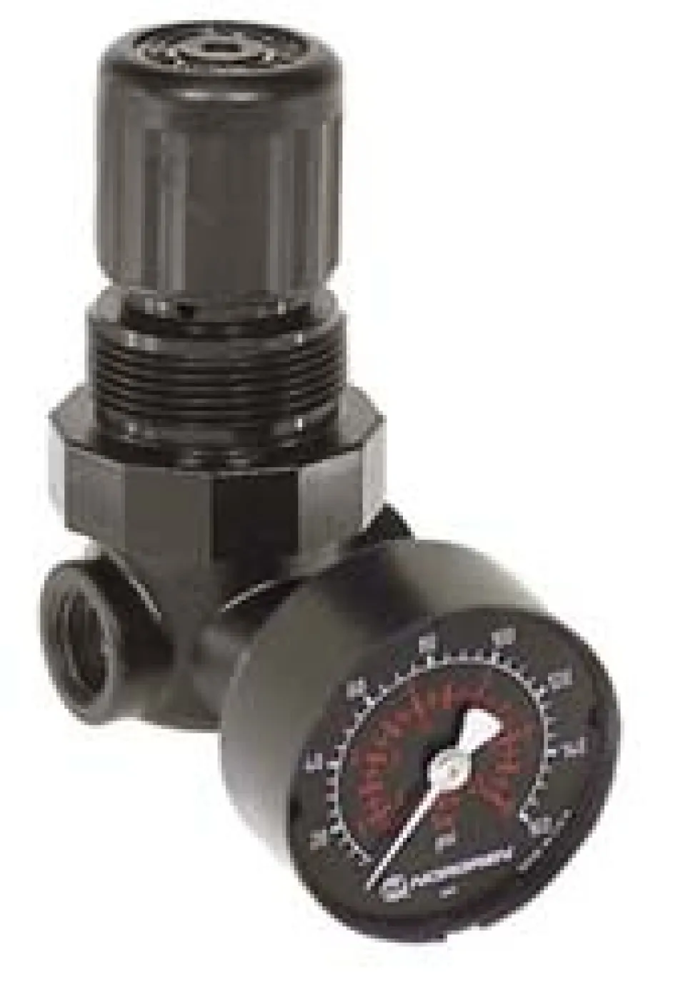 Compressed Air Regulator: 1/4" NPT, 300 Max psi, Miniature