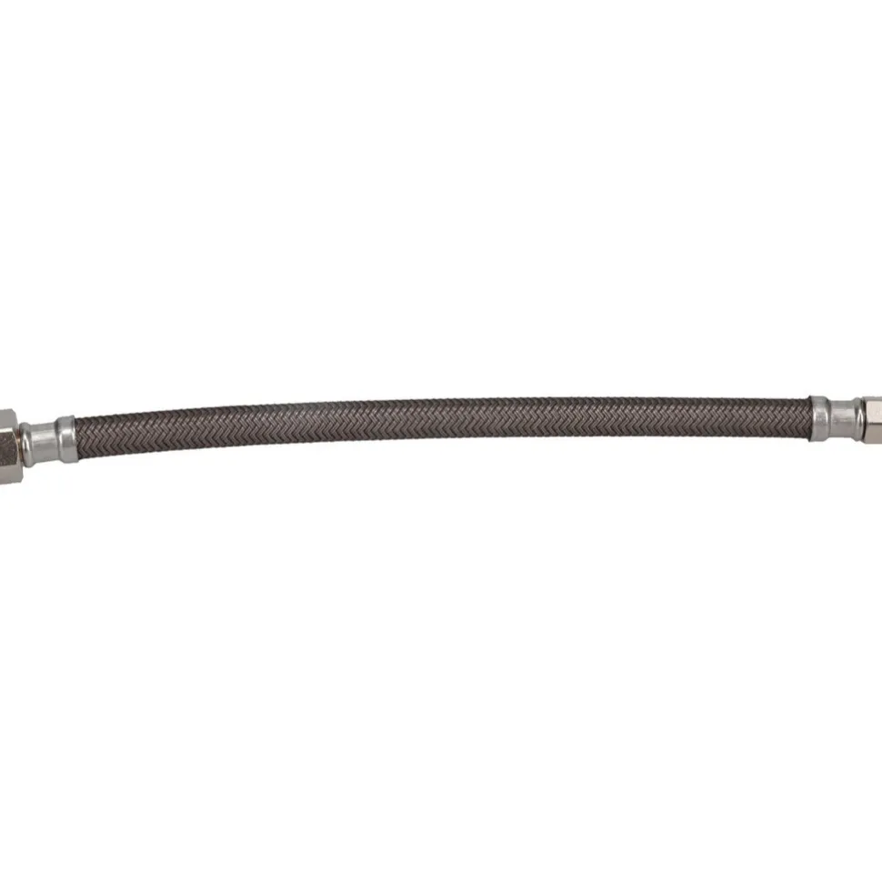 3/8" Compression Inlet, 1/2" FIP Outlet, Brass Flexible Connector