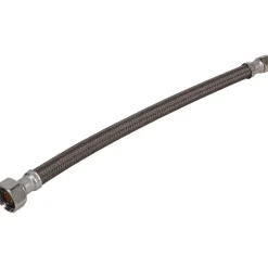 3/8" Compression Inlet, 1/2" FIP Outlet, Brass Flexible Connector