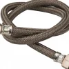 3/8" Compression Inlet, 1/2" FIP Outlet, Brass Flexible Connector
