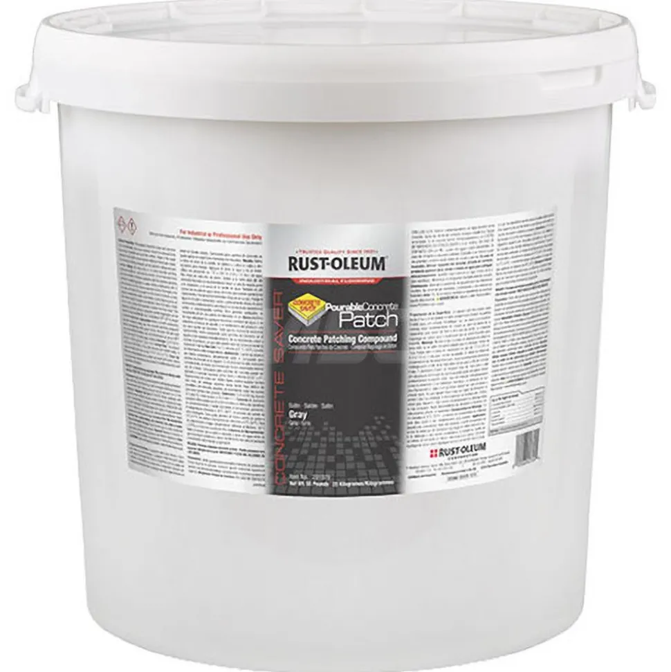 Concrete Saver Pourable Concrete Patching Compound, Gray, 55 lb.