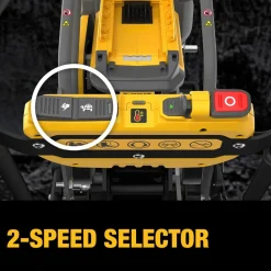 Concrete Tools: Includes: (1) DCPS7154 Forward Plate Compactor, (2) DCBPS0554 554Wh Batteries, (1) DCBPSC0550 550W Charger; Material: Heavy-Duty Rubber, Steel (Frame); Tool Type: Plate Compactor Wheel Kit