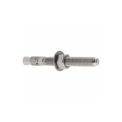 Concrete Wedge Expansion Anchor: 1/2" Dia, 4-1/2" OAL, 2-1/4" Min Embedment