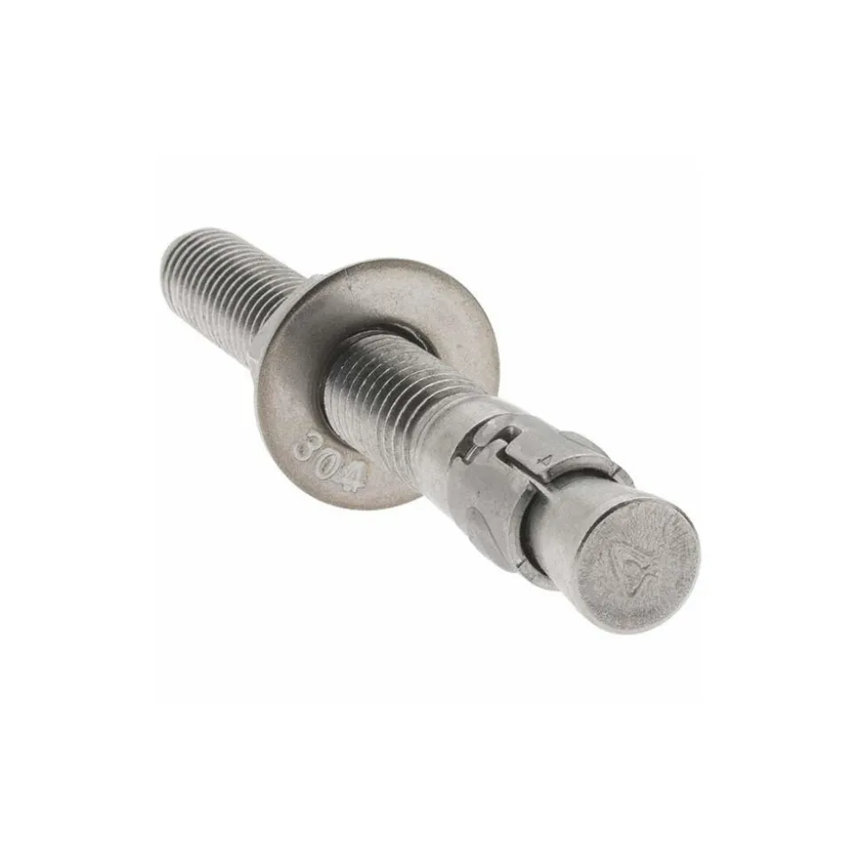 Concrete Wedge Expansion Anchor: 1/2" Dia, 4-1/2" OAL, 2-1/4" Min Embedment