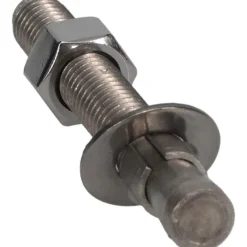 Concrete Wedge Expansion Anchor: 3/8" Dia, 3" OAL