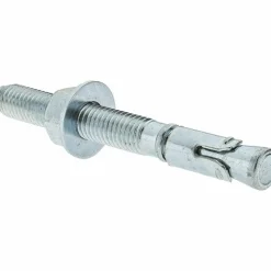 Concrete Wedge Expansion Anchor: 1/2" Dia, 4-1/2" OAL