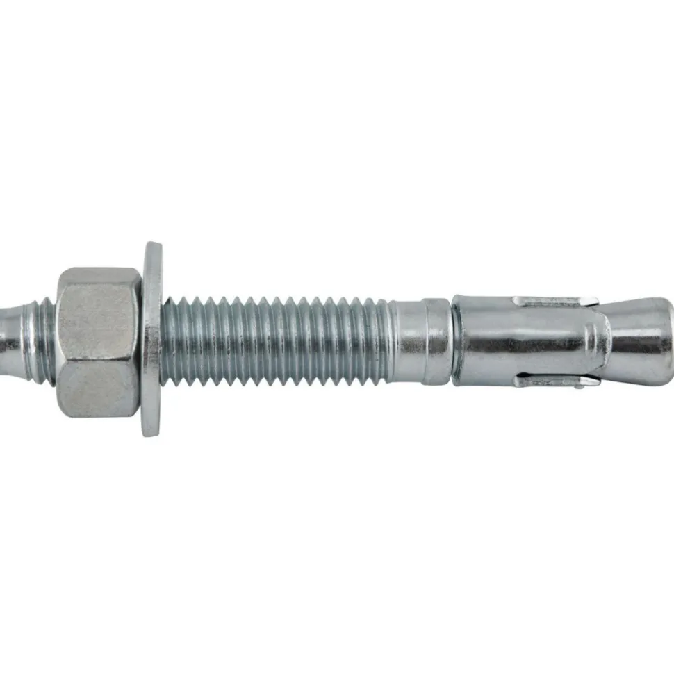 Concrete Wedge Expansion Anchor: 5/8" Dia, 4-1/2" OAL