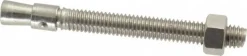 Concrete Wedge Expansion Anchor: 3/8" Dia, 3-3/4" OAL