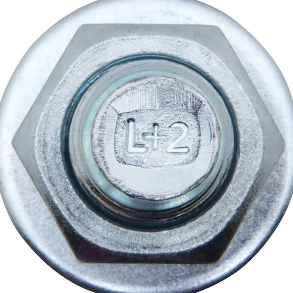 Concrete Wedge Expansion Anchor: 3/8" Dia, 3-3/4" OAL