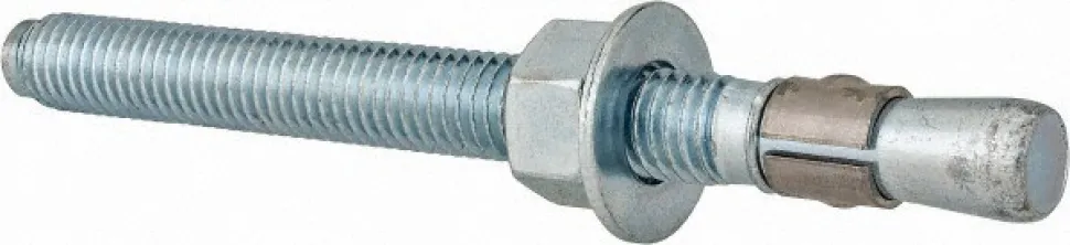 Concrete Wedge Expansion Anchor: 1/2" Dia, 5-1/2" OAL