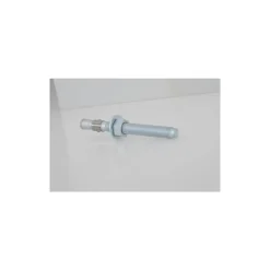 Concrete Wedge Expansion Anchor: 3/8" Dia, 3-3/4" OAL