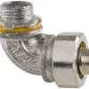 Conduit Connector: For Liquid-Tight, Malleable Iron, 1/2" Trade Size