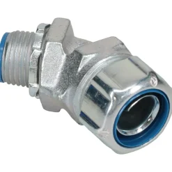 Conduit Connector: For Liquid-Tight, Malleable Iron, 1/2