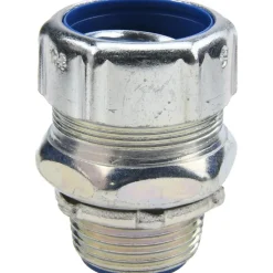 Conduit Connector: For Liquid-Tight, Steel, 1