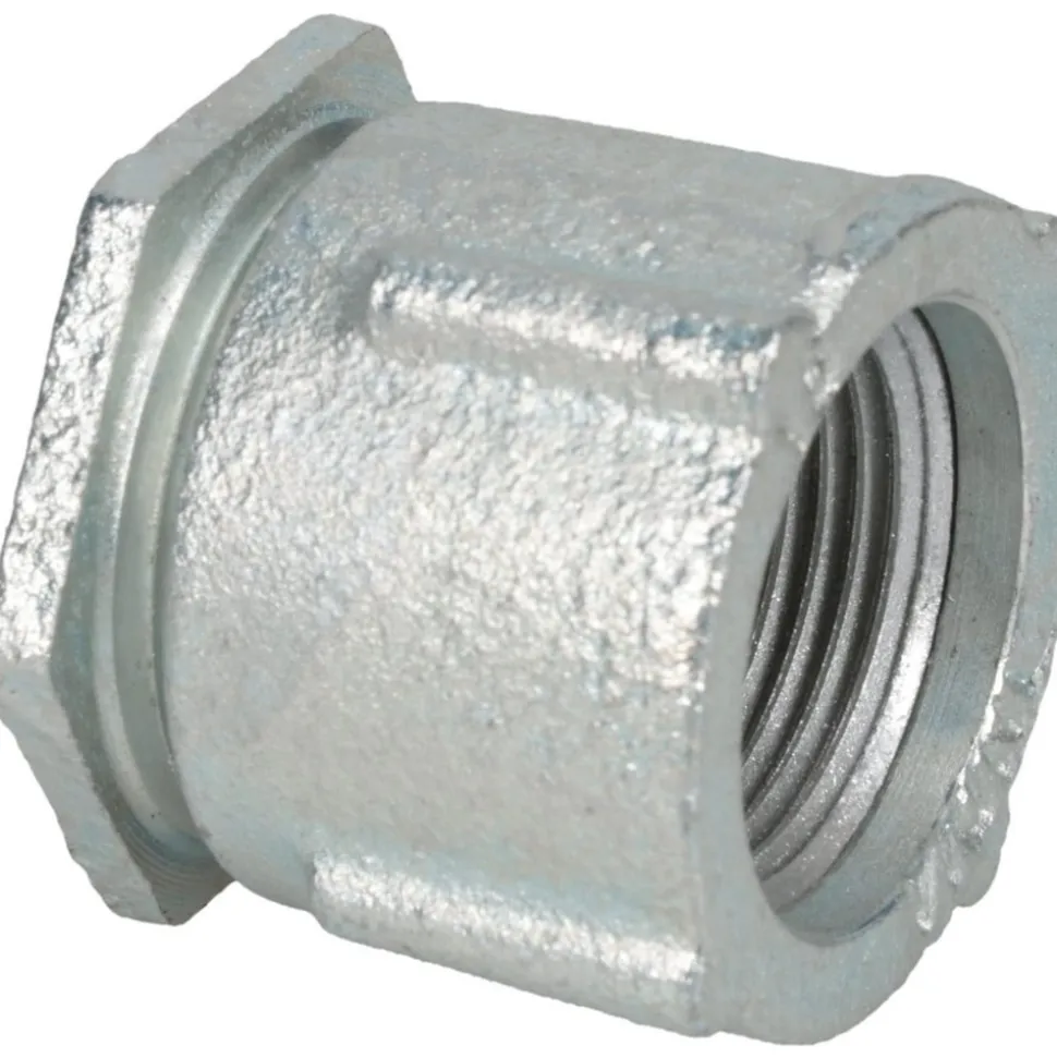 Conduit Coupling: For Rigid & Intermediate (IMC), Malleable Iron, 3/4" Trade Size