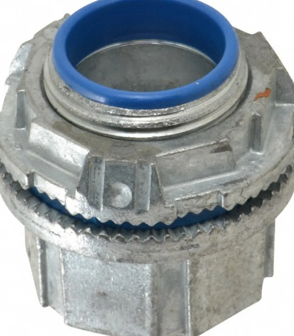 Conduit Hub: For Rigid & Intermediate (IMC), Zinc, 1" Trade Size