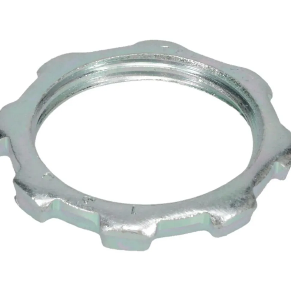 Conduit Locknut: For Rigid & Intermediate (IMC), Steel, 1" Trade Size