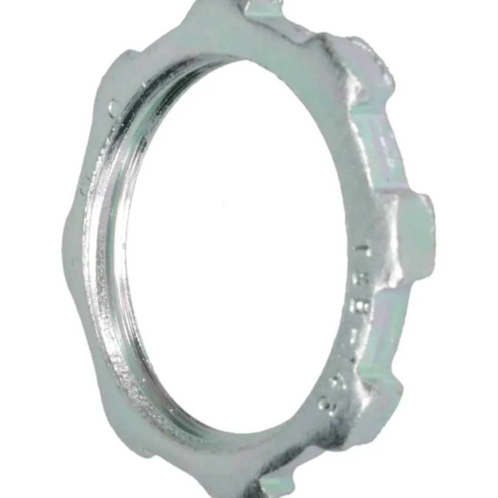 Conduit Locknut: For Rigid & Intermediate (IMC), Steel, 1" Trade Size