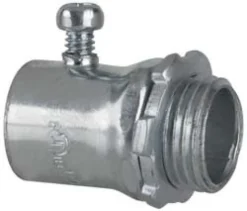 Conduit Connector: For EMT, Steel, 1/2" Trade Size