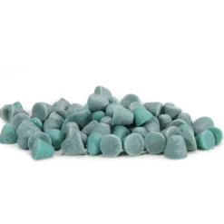 Cone Tumbling Media: Plastic Carrier, 9/16" Long, 9/16" High