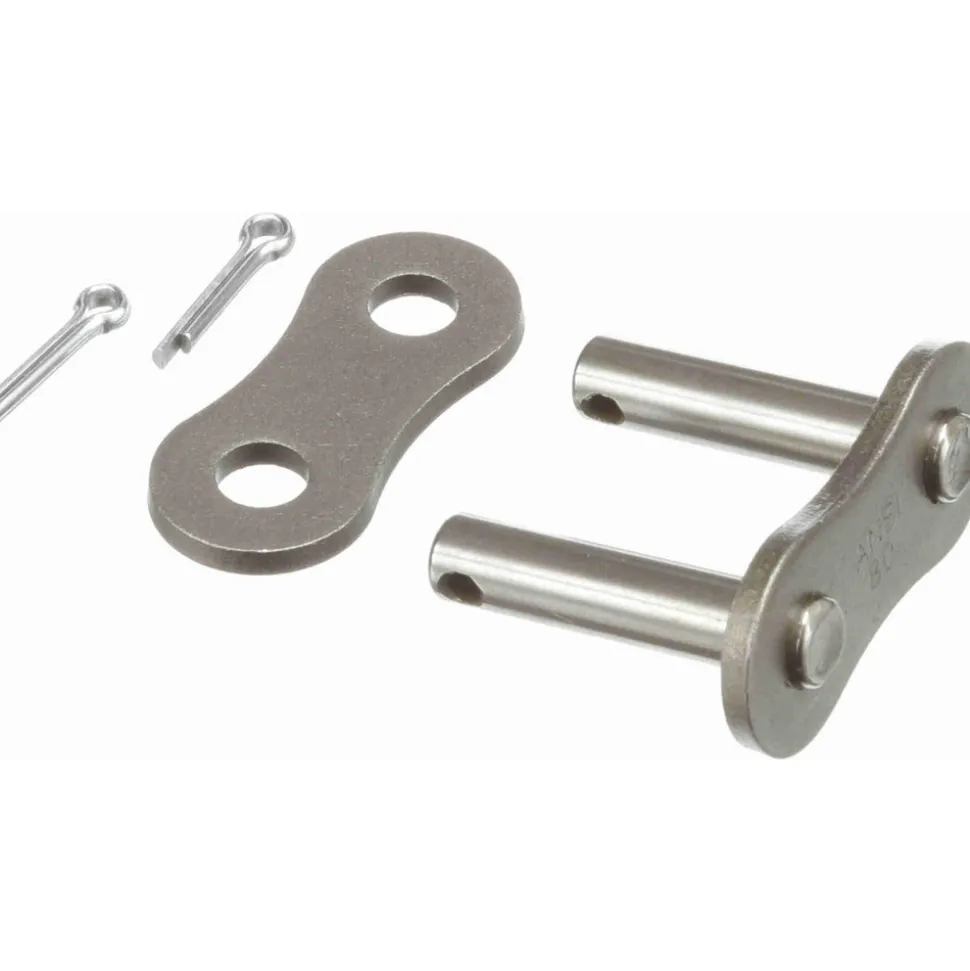 Connecting Link: for Single Strand Chain, 80 Chain, 1" Pitch