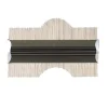 Contour Gages: Overall Width (Inch): 6; Material: Stainless Steel
