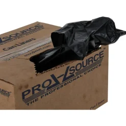 Contractor Trash Bags: 60.000 gal, 2 mil, Pack of 100