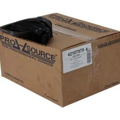 Contractor Trash Bags: 60.000 gal, 2 mil, Pack of 100