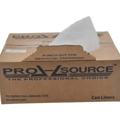 Contractor Trash Bags: 56.000 gal, 1.5 mil, Pack of 100