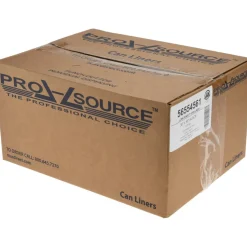 Contractor Trash Bags: 60.000 gal, 1.65 mil, Pack of 100