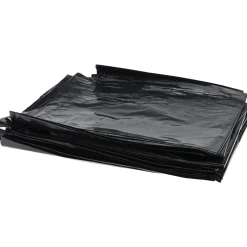 Contractor Trash Bags: 56.000 gal, 1.5 mil, Pack of 100