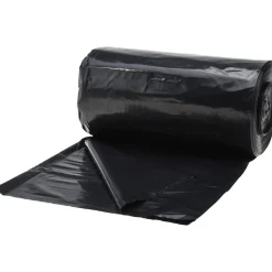 Contractor Trash Bags: 56.000 gal, 1.55 mil, Pack of 50