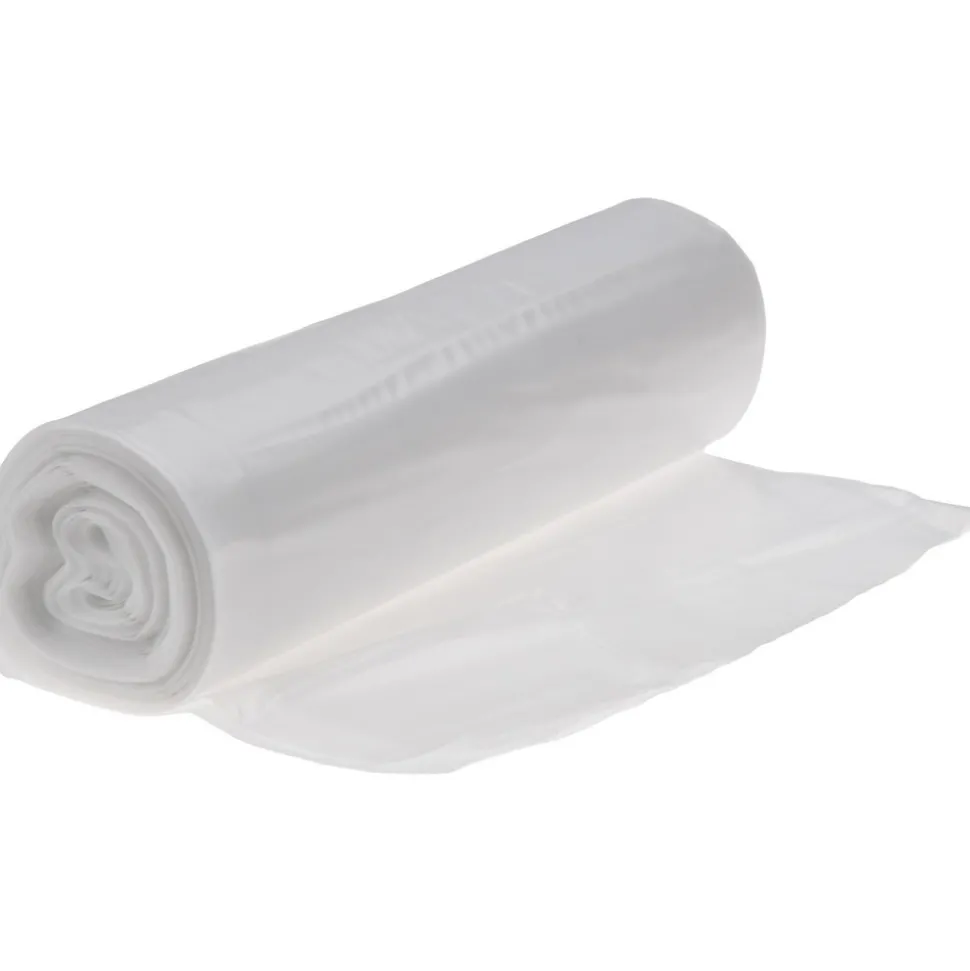 Contractor Trash Bags: 55.000 gal, 1.5 mil, Pack of 100