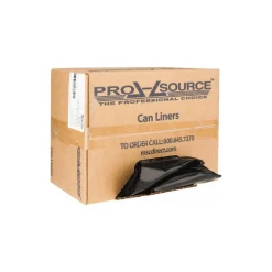 Contractor Trash Bags: 60.000 gal, 2 mil, Pack of 100
