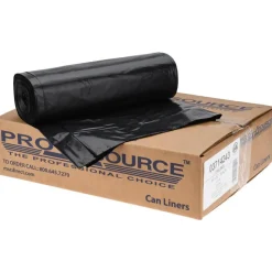 Contractor Trash Bags: 60.000 gal, 3 mil, Pack of 50