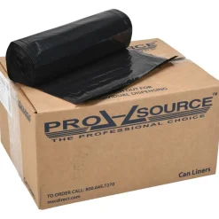 Contractor Trash Bags: 56.000 gal, 2 mil, Pack of 100