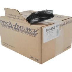 Contractor Trash Bags: 45.000 gal, 2 mil, Pack of 100