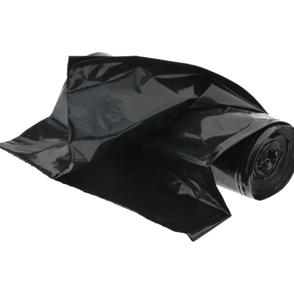 Contractor Trash Bags: 45.000 gal, 1.65 mil, Pack of 100
