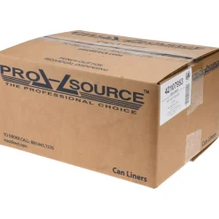 Contractor Trash Bags: 56.000 gal, 2 mil, Pack of 100