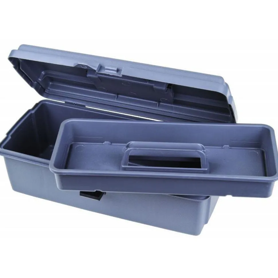 Copolymer Resin Tool Box: 1 Drawer, 1 Compartment