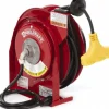 Cord & Cable Reel: 12 AWG, 45' Long, Triple-Tap Outlet End