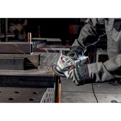 Corded Angle Grinder: 4-1/2 to 5" Wheel Dia, 11,000 RPM, 5/8-11 Spindle