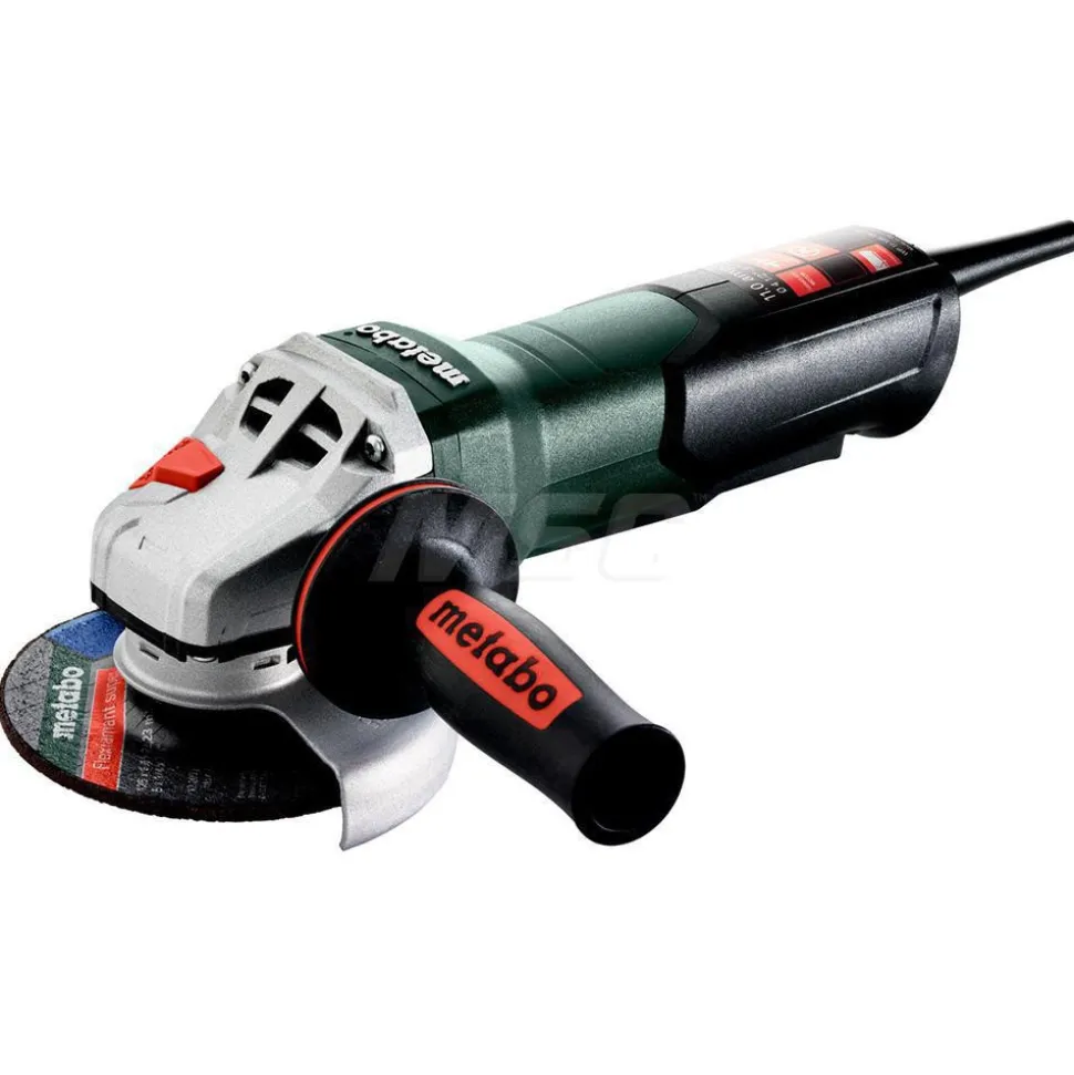 Corded Angle Grinder: 4-1/2 to 5" Wheel Dia, 11,000 RPM, 5/8-11 Spindle