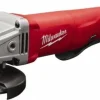 Corded 4-1/2" Small Angle Grinder with Lock-On Paddle Switch, 11 Amp